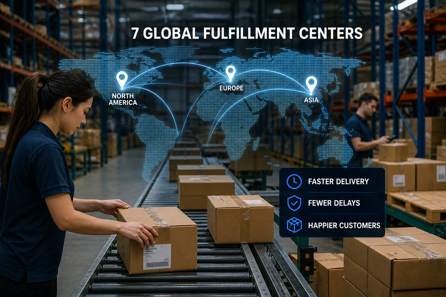 Global Fulfilement centers